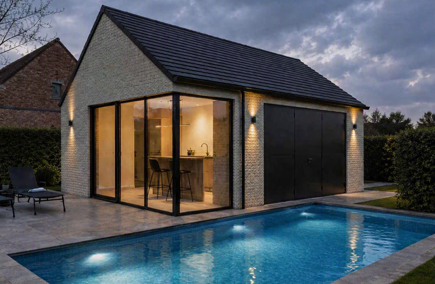 Modern Poolhouse