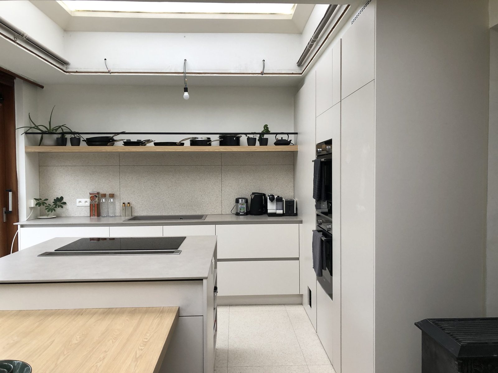 Interior of the renovated 1950s home
